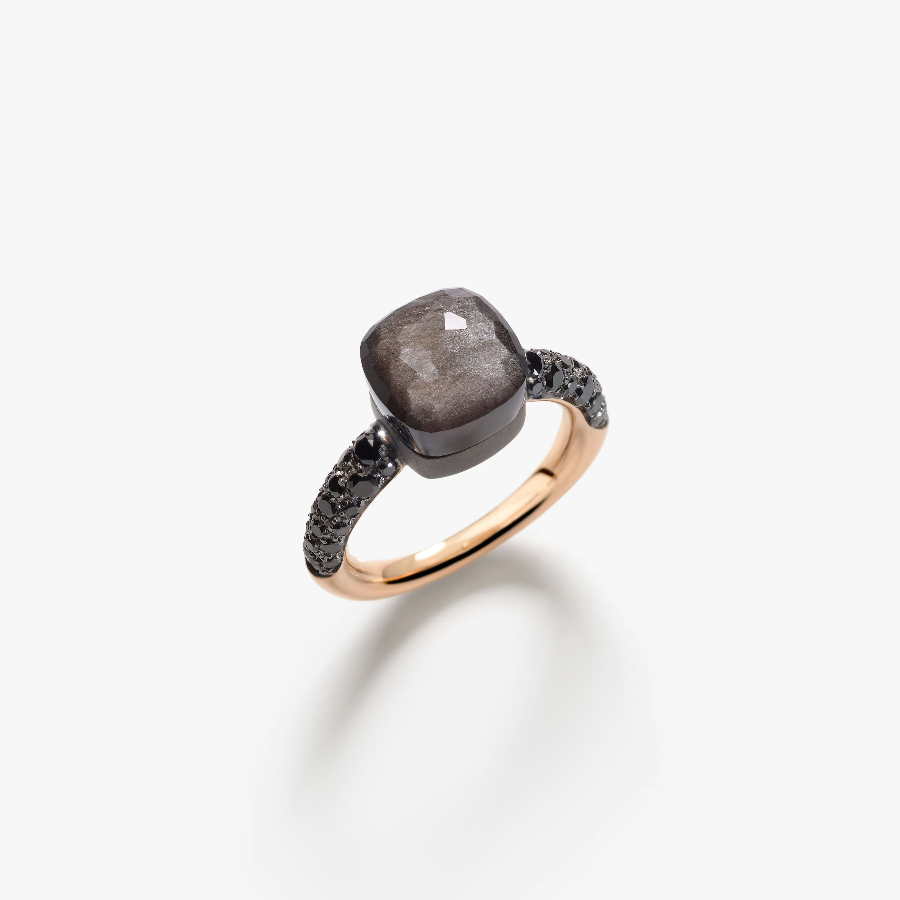 Nudo Maxi | Ring in Obsidian | Pomellato