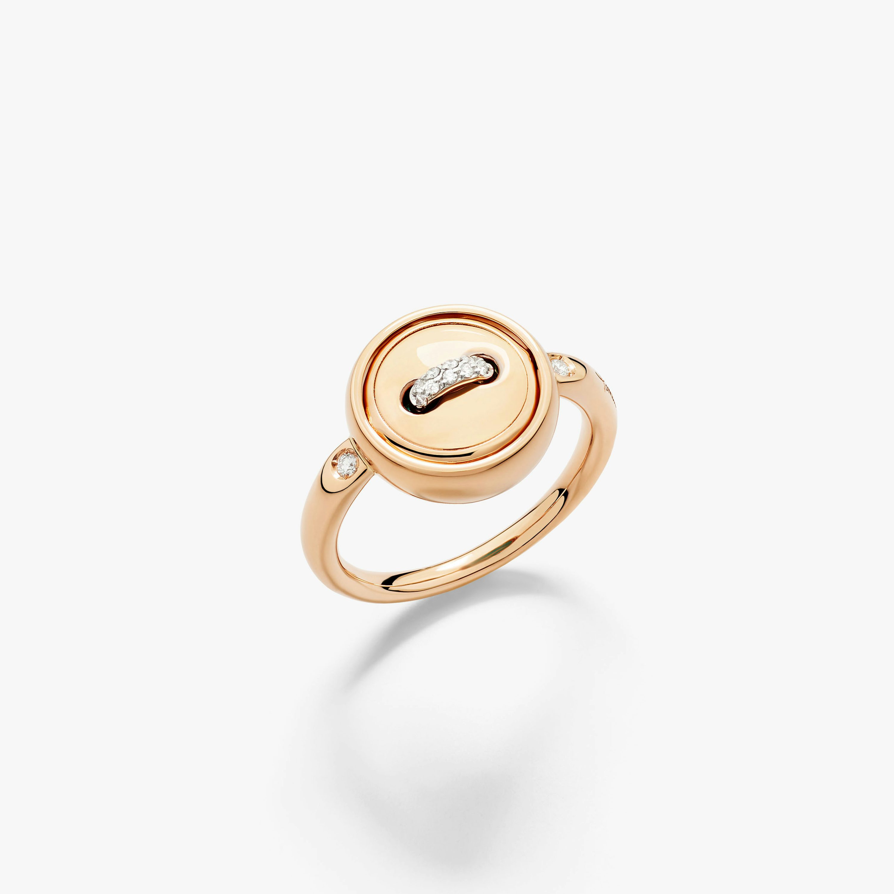 Pom Pom Dot Reversible Ring 0