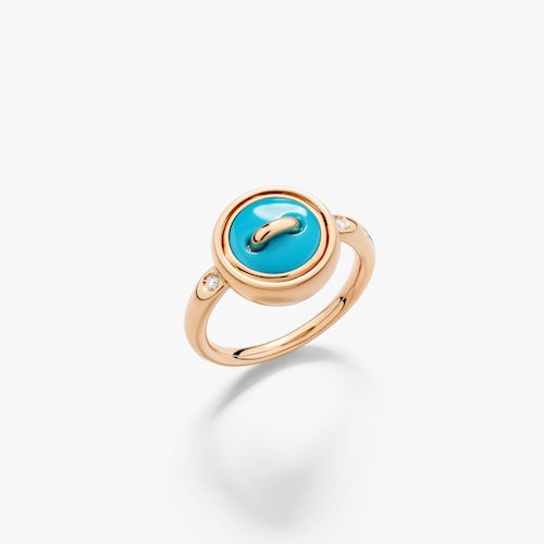 LES POULETTES BIJOUX - Anello Argento 925 Zebrato
