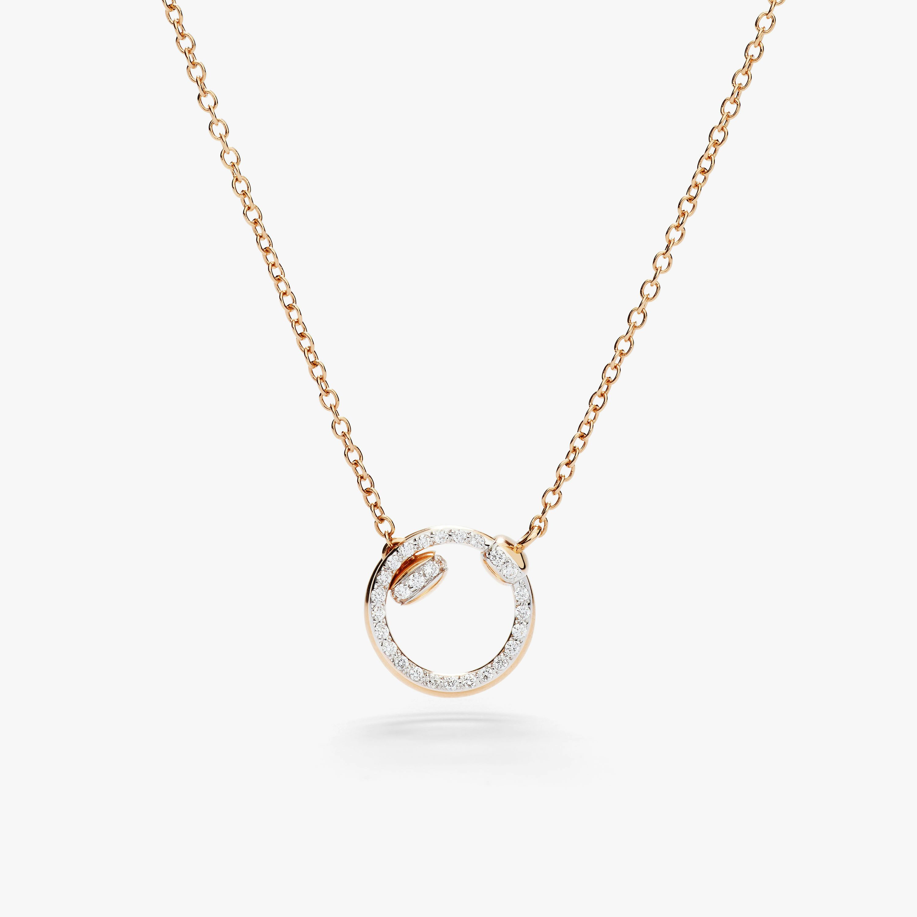 【美品】Pomellato Together ネックレス46(リバーシブル) Pomellato Together ペンダント付きネックレス