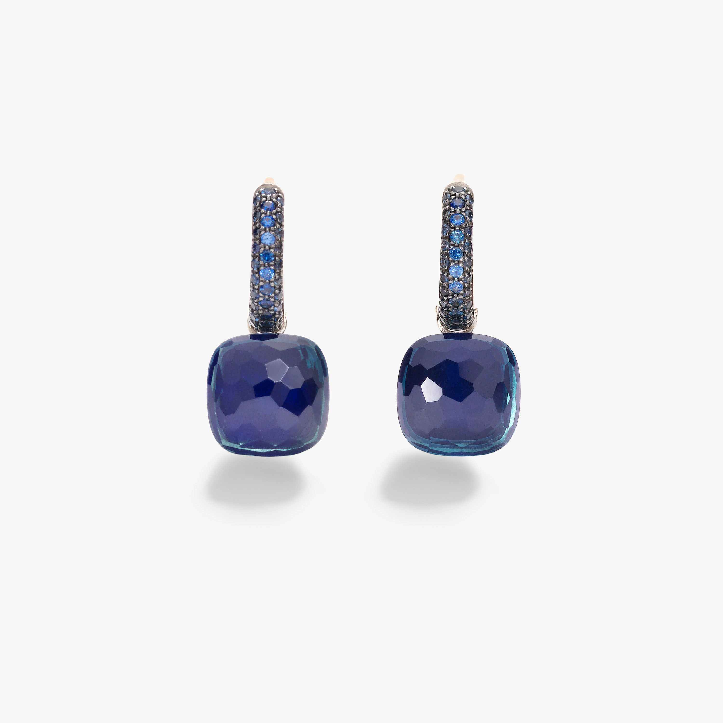 Nudo Petit | London Blue Topaz & Lapis Ring | Pomellato