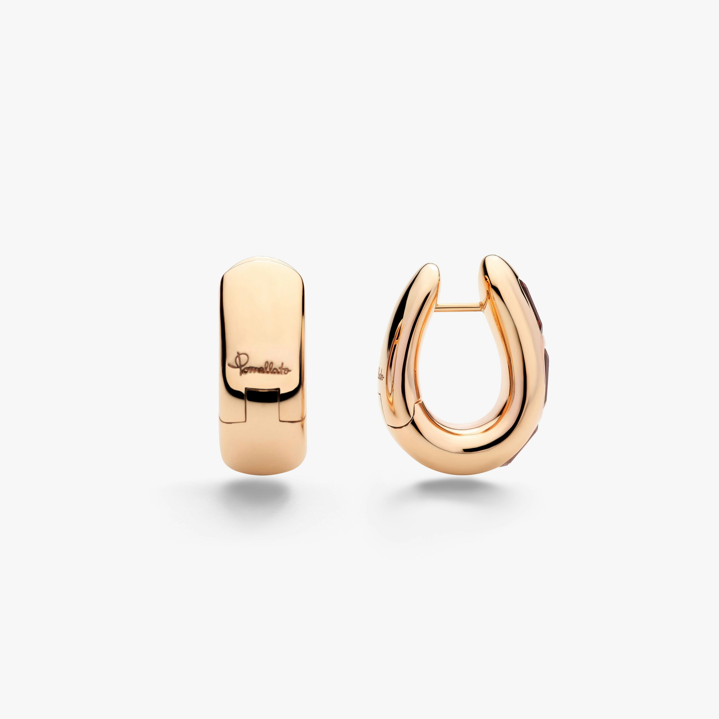Iconica | Rose Gold Gemstone Earrings | Pomellato